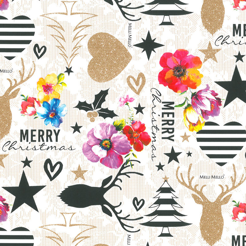 Kerst inpakpapier type D90139